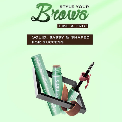 LoveChild Brown Brew| Brow Me Points | Tinted Brow Gel Brown