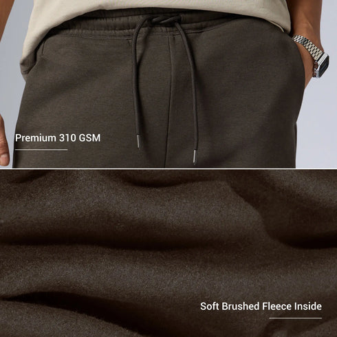 XYXX Pulse French Terry Cotton Blend Sweatpants Malt Brown