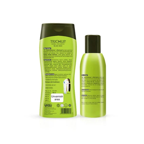 Vasuestore Trichup Black Seed Oil & Shampoo