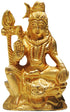 Brass Shankar Ji Statue 0.24kg