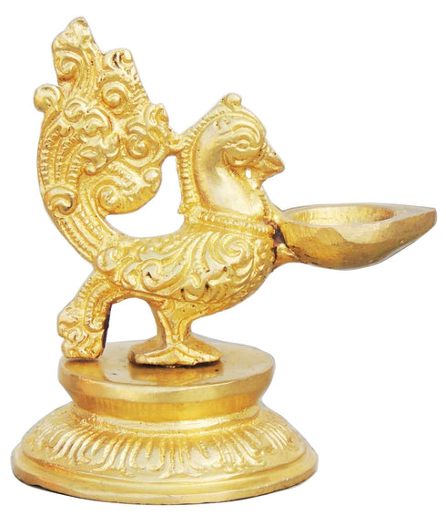 Brass Murga Deepak Statue 0.185kg