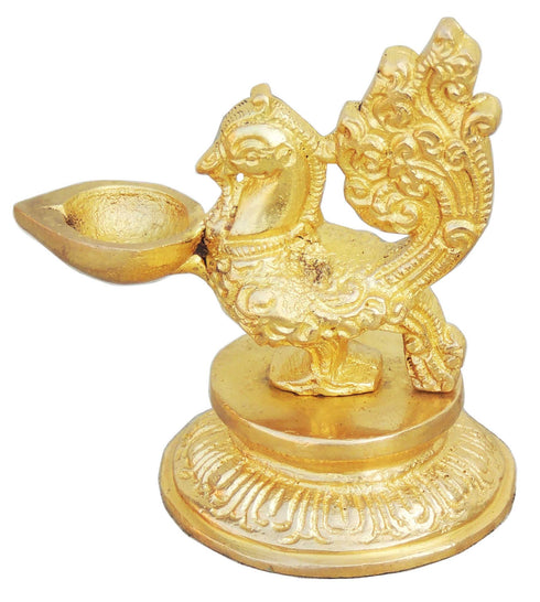 Brass Murga Deepak Statue 0.185kg