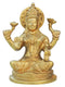 Brass Laxmi Ji Goddess Idol Statue 1.4kg