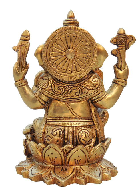 Brass Ganesh Ji Statue 1.48kg