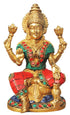 Brass Laxmi Ji Statue 1.5kg