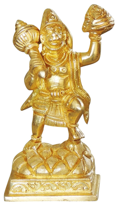 Brass Hanuman Ji God Idol Statue 0.425kg