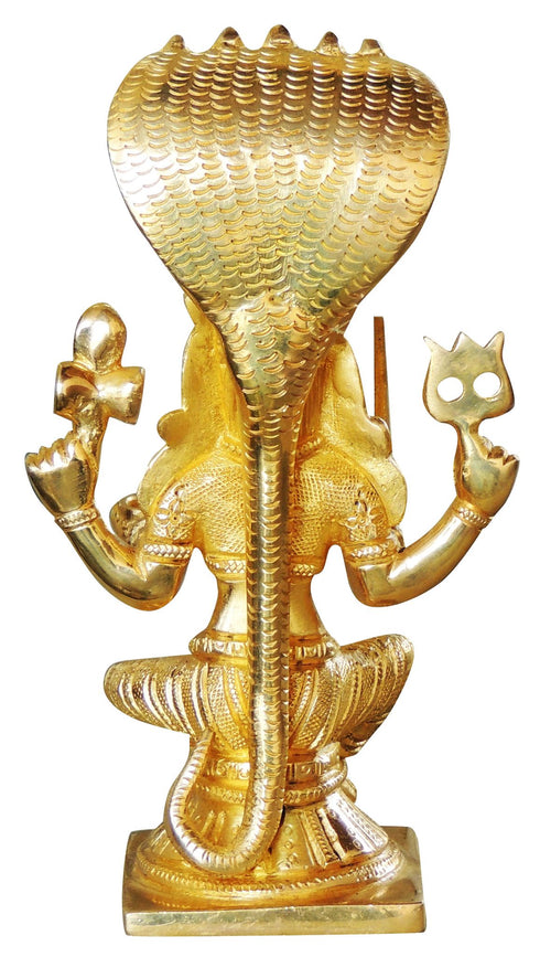 Brass Kalmari God Idol Statue 1.1kg