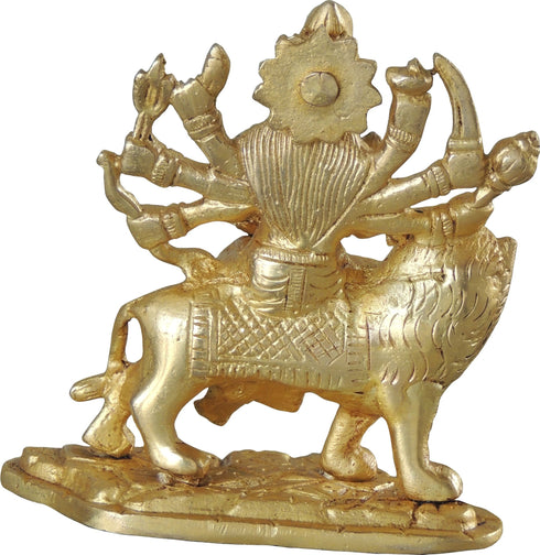 Brass Goddess Durga Superfine Idol 0.69kg