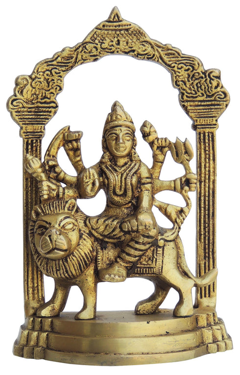 Brass Durga Ji Goddess statue idol 0.64kg