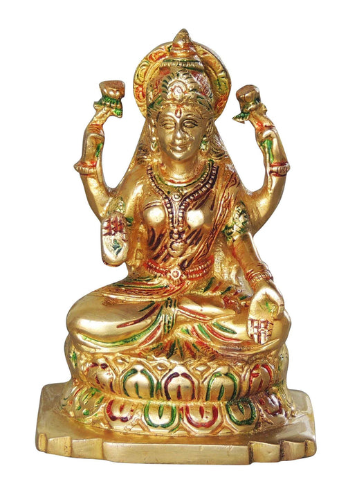 Brass Laxmi Colour Idol 0.98kg