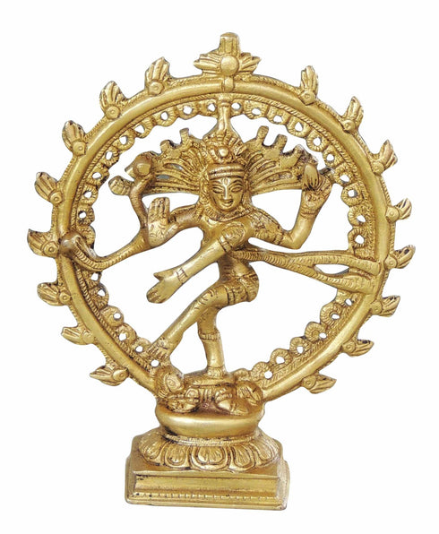 Brass Nataraja | Nataraj God Idol Statue 0.5kg