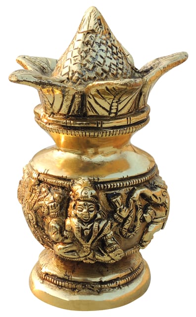 Brass Showpiece Kalash 1.48 KG