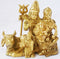 Brass Shiv Parivaar Statue 1.28kg