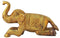 Brass Elephant Statue 0.24kg