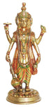 Brass Vishnu Ji God Idol Statue 2.6kg