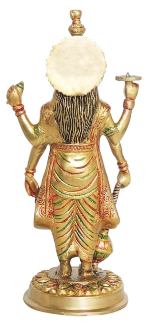 Brass Vishnu Ji God Idol Statue 2.6kg