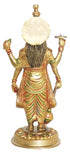 Brass Vishnu Ji God Idol Statue 2.6kg