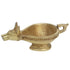 Brass Table Decor Nandi Oil Lamp Deepak 0.35kg