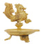 Brass Table Decor Oil Lamp Bird Deepak 0.76kg