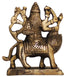 Brass Durga Ji Idol Statue 0.46kg