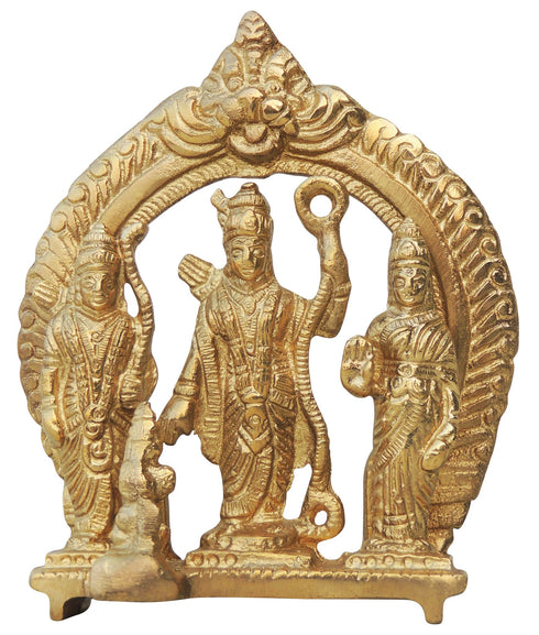 Brass Ram Darbar Statue 0.4kg