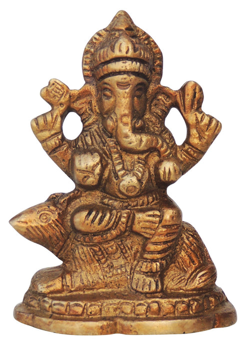 Brass Ganesh Statue 0.18kg