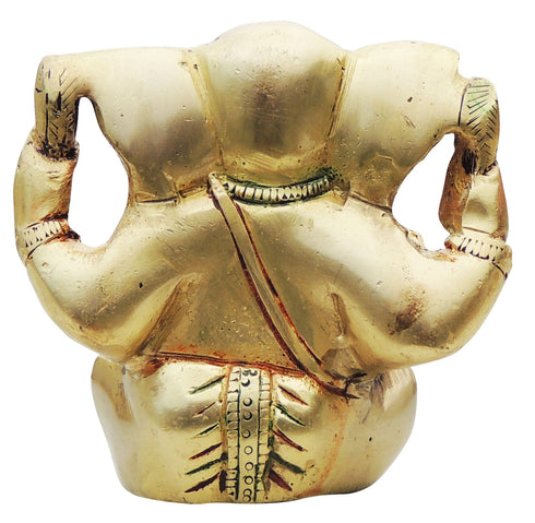 Brass Ganesh Ji Statue 0.72Kg