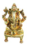 Brass Ganesh Ji Statue 0.9kg
