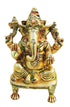 Brass Ganesh Ji Statue 0.9kg
