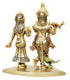 Brass Radha Krishna Statue 0.78kg