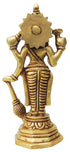 Brass Laxmi Ji God Idol Statue 0.5kg