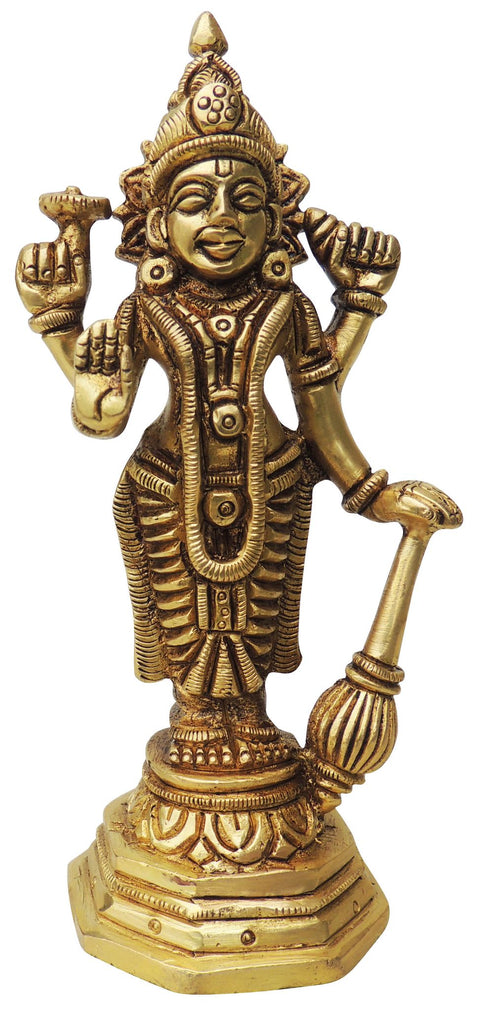Brass Laxmi Ji God Idol Statue 0.5kg