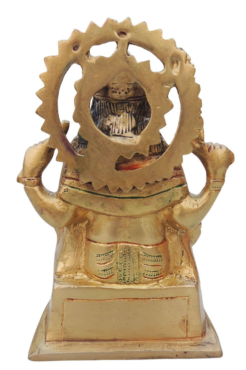 Brass Vishwakarma Ji Statue 1kg