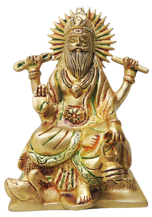 Brass Vishwakarma Statue 1.1kg