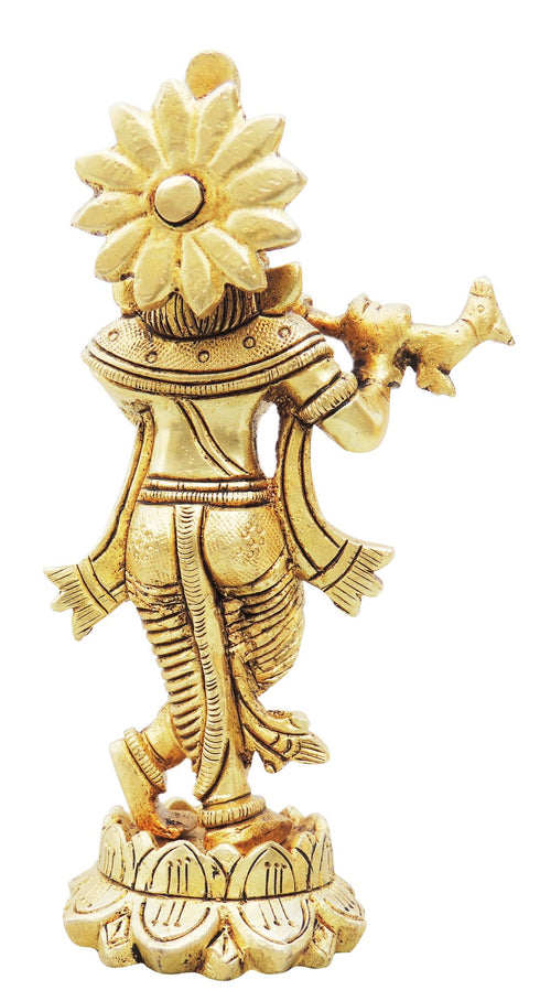 Brass Krishna Ji Statue 0.48kg
