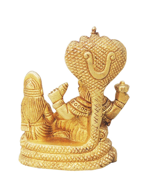 Brass Laxmi With Vishnu Ji 0.3kg