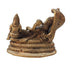 Brass Vishnu Laxmi God Idol Statue 0.62kg