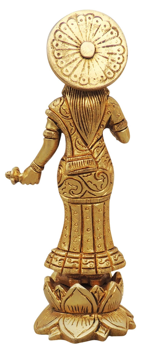 Brass Radha Ji Statue 0.86kg