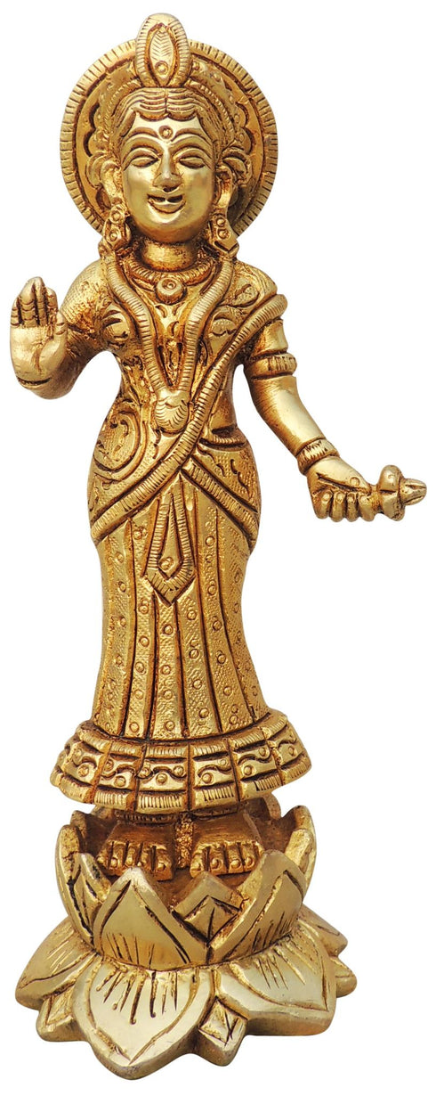 Brass Radha Ji Statue 0.86kg
