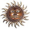Brass Wall Hanging Sun Antique Statue 0.56kg
