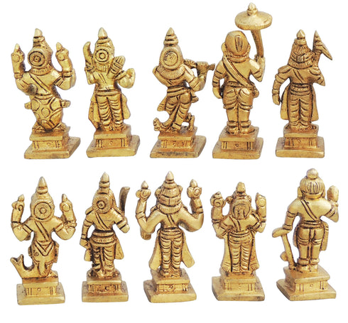 Brass Das Avatar Statue 0.74kg