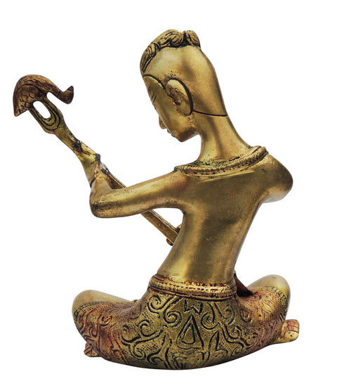 Brass Musical Set Male Statue 1.24kg
