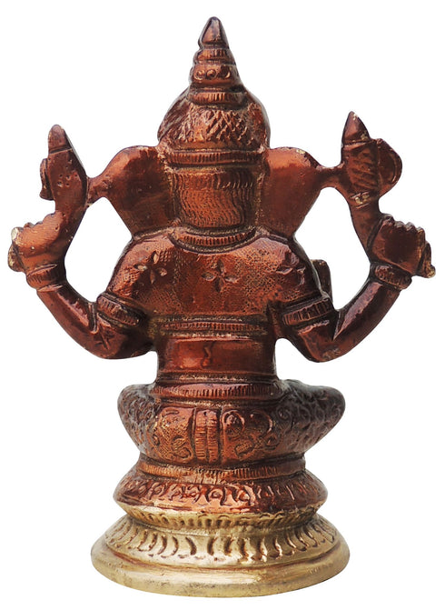 Brass Ganesh Ji Statue 0.6kg