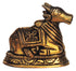 Brass Nandi Medium Statue 0.25kg
