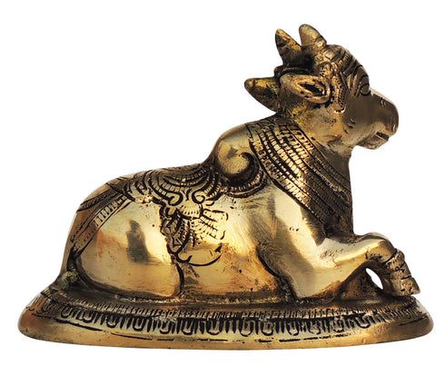 Brass Nandi Statue 0.9kg