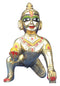 Brass Laddu Gopal Idol Statue 0.66kg
