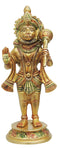 Brass Hanuman Ji Standing Round Base Statue 1.15kg