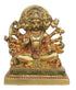 Brass Panchmukhi Hanuman Ji Statue 1.43kg