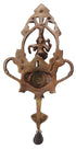Brass Wall Hanging Ganesh With Deepak God Idol 1.5kg