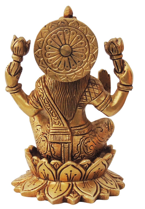 Brass Laxmi Statue 1.34kg